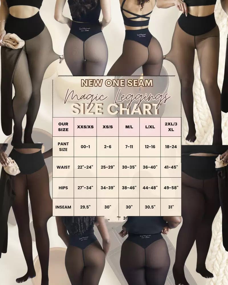 GlowTights™ – Viral One-Seam Shaping Fleece Leggings