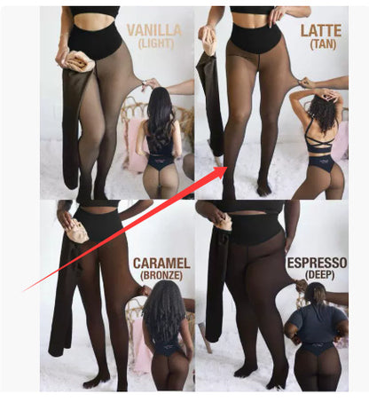 GlowTights™ – Viral One-Seam Shaping Fleece Leggings